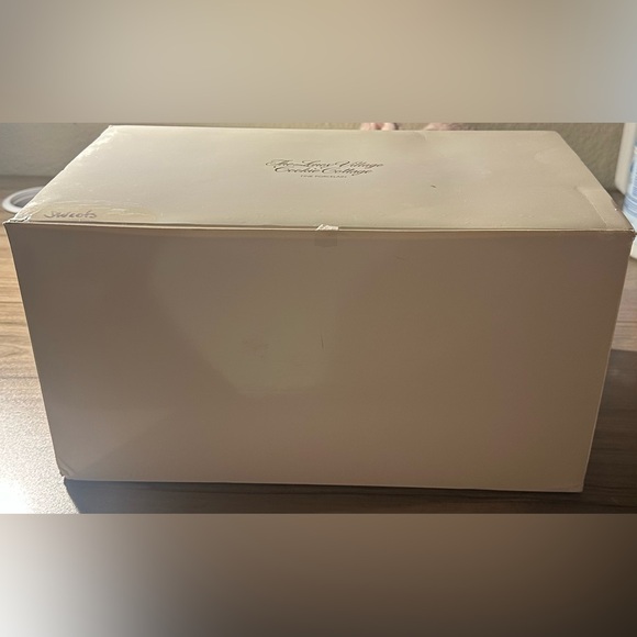 Lenox Village Porcelain Cookie Cottage (Box and packaging ONLY) - Picture 2 of 3